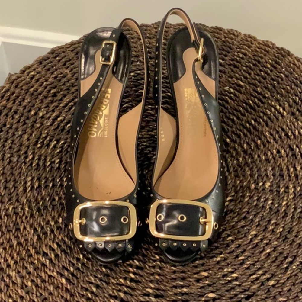 Salvatore Ferragamo Women’s Black Shoes S 9